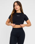Evolve Sømløs SS Crop Top