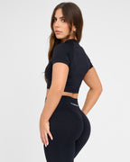 Evolve Sømløs SS Crop Top