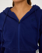 Sudadera con cremallera Core Classic Cropped