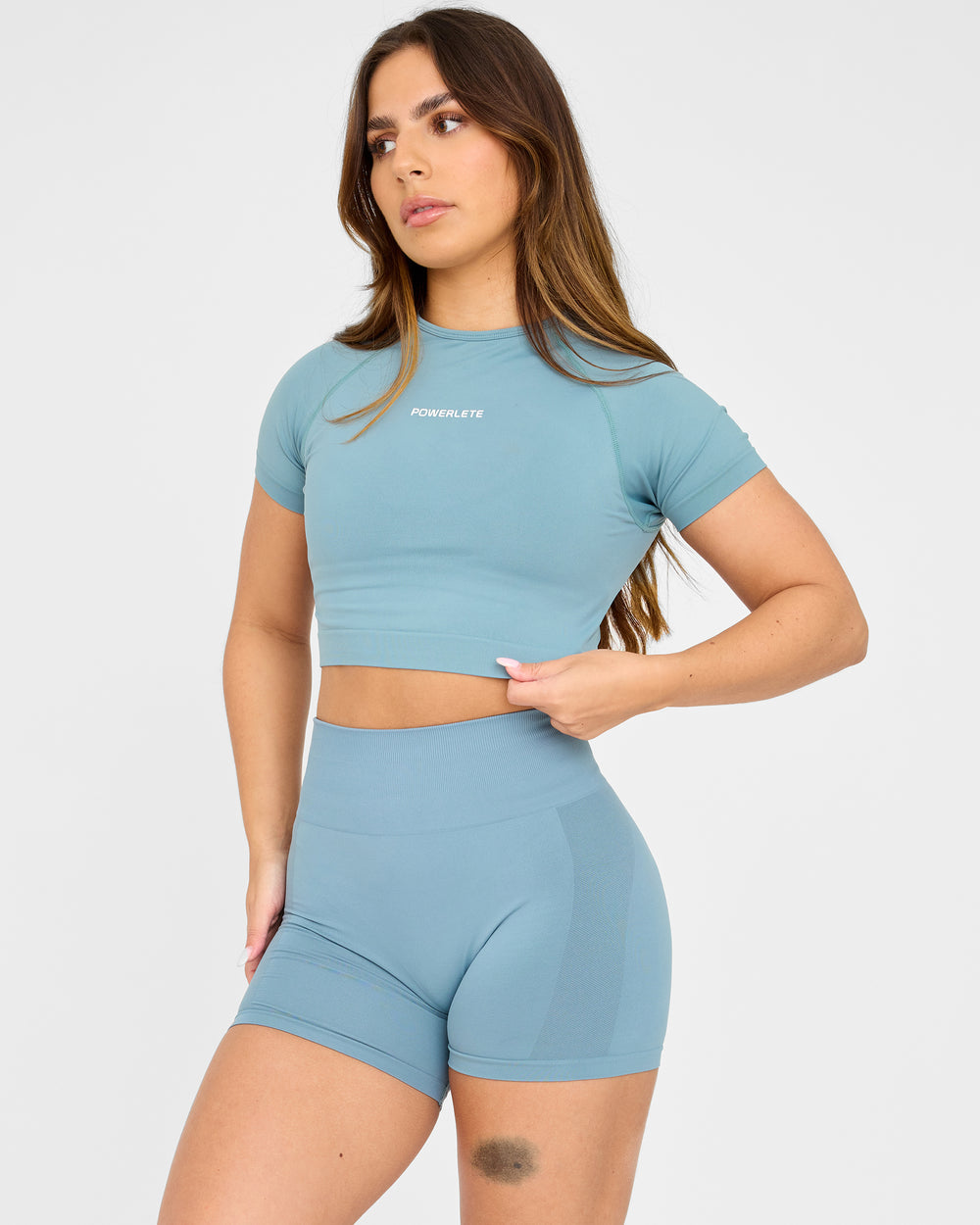 Evolve Sömlös SS Crop Top