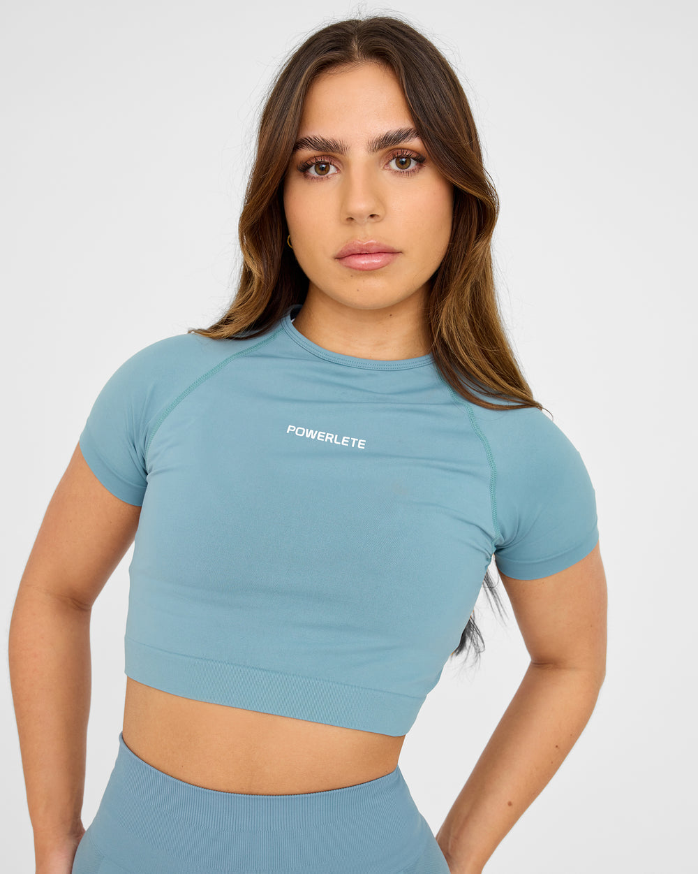 Evolve Sömlös SS Crop Top