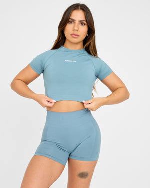 Evolve Sömlös SS Crop Top