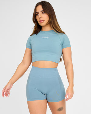 Evolve Sömlös SS Crop Top