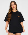 Black/Orange