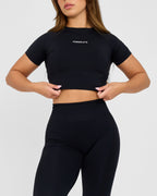 Evolve Sømløs SS Crop Top