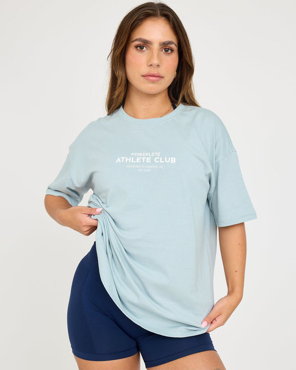Übergroßes Athlete Club-T-Shirt