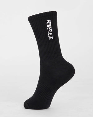Premium broderede crew-sokker