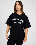 Varsity T-shirt i overstørrelse